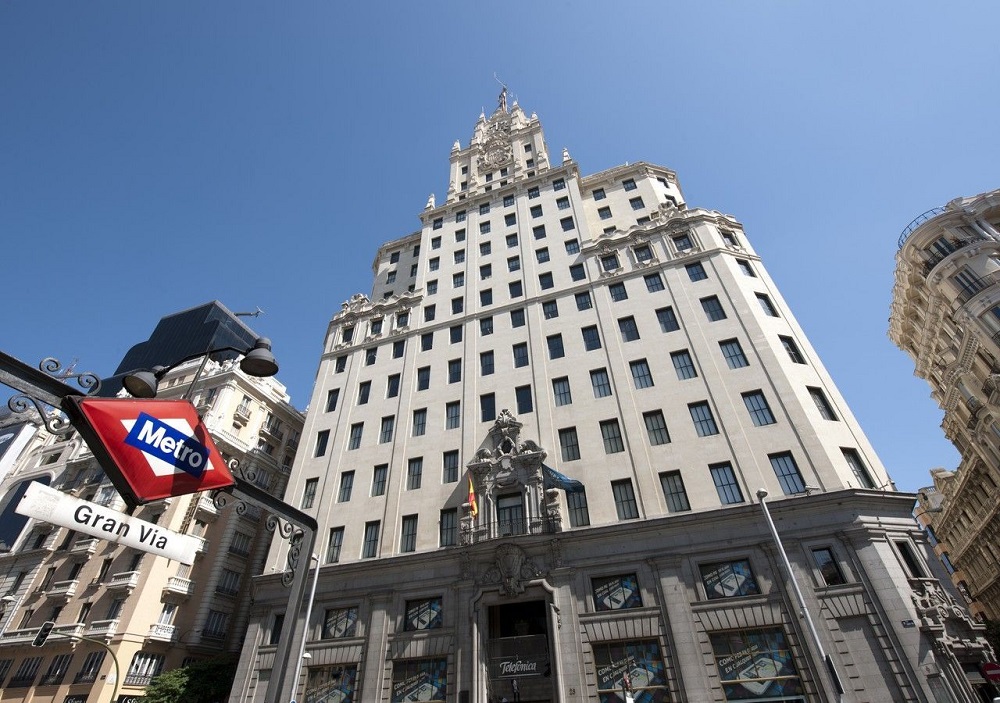 Edificio telefónica de Madrid