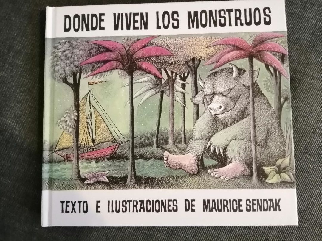 Libro infantil donde viven los monstruos